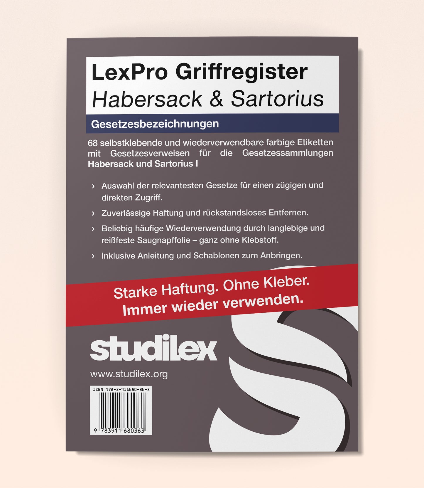 LexPro Habersack & Sartorius Gesetzesbezeichnungen
