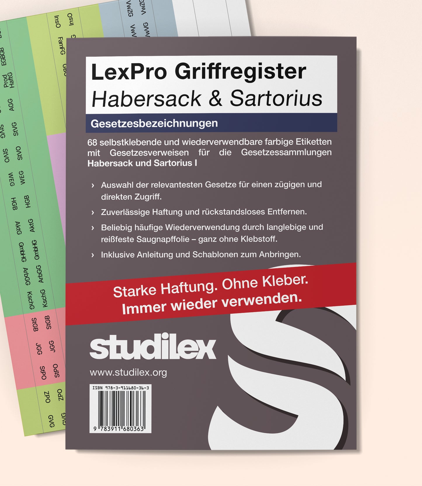 LexPro Habersack & Sartorius Gesetzesbezeichnungen